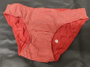 Women's Striped Cotton Briefs