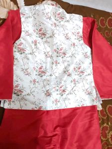 Men's Floral Nehru Jacket Set