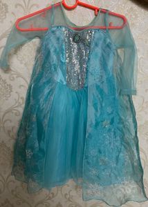 Sparkling Elsa-Inspired Dress