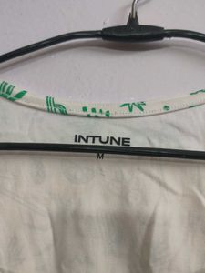 Cute Tropical Print Cropped Top
