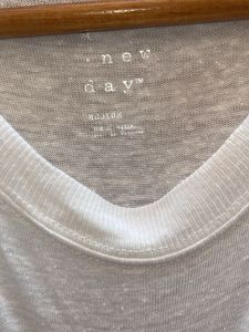 Classic White Crew Neck T-Shirt