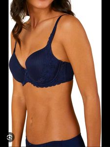 Navy Blue Lace Bra with brief 👍