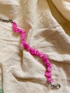 Chic Pink Stone Bracelet