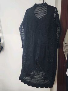 Elegant Black Ethnic Sharara Suit