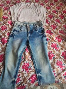 Trendy Flare Jeans