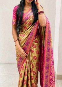 Exquisite Silk Saree with Blouse