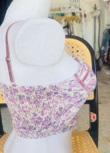 Floral Corset Top