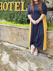 Chic Color Block Dress