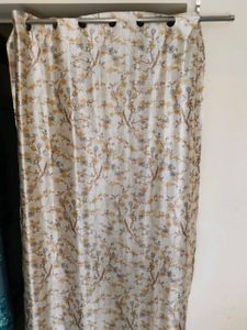Floral Print door Curtain