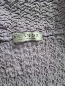 Chic Lavender Crinkle Knit Top