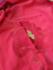 embroidered gorgette dupatta