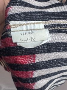 Men's Striped Short Sleeve Shirt