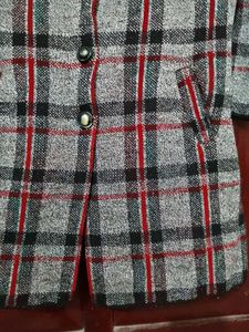 Checked Women's Jacket