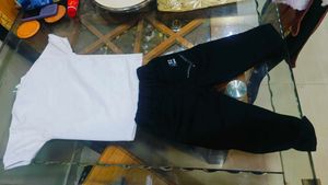 White Tshirt And Black Jeans