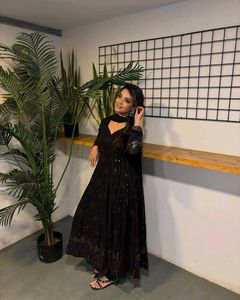 Black Anarkali Suit
