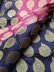 Beautiful Paisley Print Dress Material