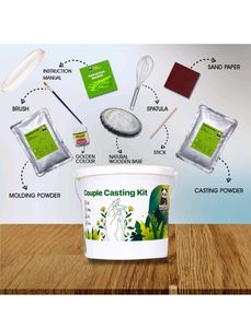 PANDAA IMPRESSIONS 3D Couple Casting Kit