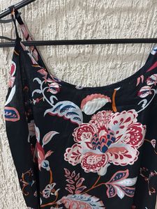 Chic Floral Print Slip Dress