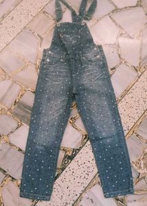 25. LEVIS Cute Polka Dot Denim Overalls