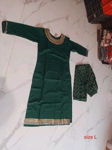 Elegant Kurta Set with Palazzo Pants