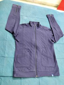Quilted Zip-Up Jacket