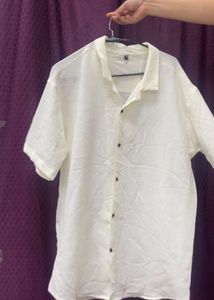 Classic Cream Short Sleeve Shirt