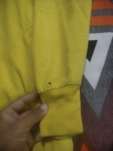 Yellow Puma Sweatshirt