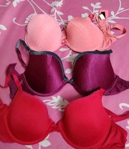 Set of 3 Padded Bras