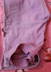 Zara lavender baggy jeans