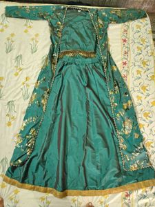 Stunning Teal Lehenga Choli Set