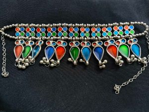 Bohemian Colorful Beaded Choker Necklace