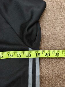 Adidas Black &amp; Grey Mock Neck Top