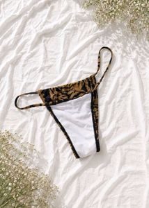 Animal Print Bikini Bottom