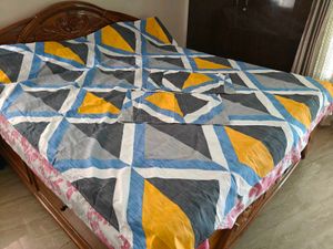 Modern Geometric Print Bedsheet Set