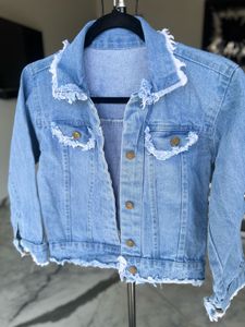 Distressed Denim Jacket