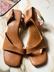 Comfortable Tan Flat Sandals