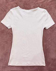 H&amp;M | Ribbed T-Shirt