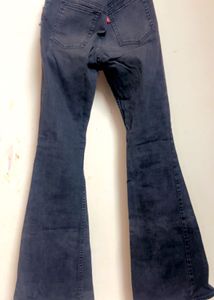 Flared Denim Jeans( Fully Stretchable)