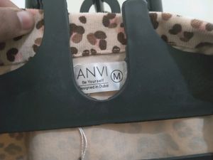 Branded Leopard Print Denim Jacket