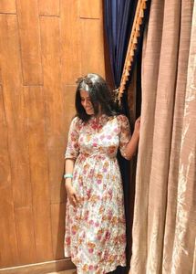 Pretty Floral Print Kurta