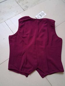 y2k waistcoat top