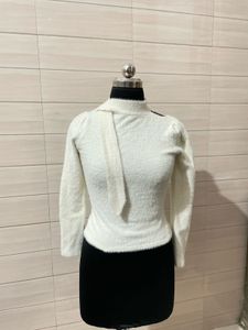 POO y2k  style fluffy top