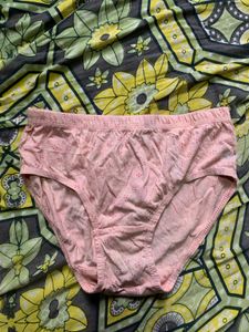 Light Pink Printed Briefs