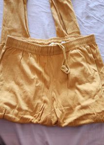 Yellow Ethnic Leggings