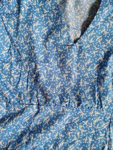 SSS Blue Floral Mini Dress