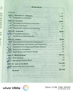 Class 11 Fundamentals of Physical Geography