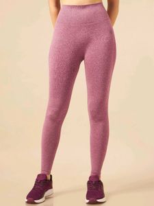 Red Seamless Sports Tights