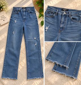 Women's Distressed Flare Jeans