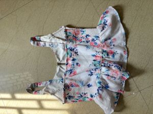 Floral Print Crop Top