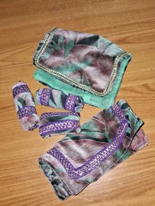 Floral Print Prayer Set with Blanket 💚